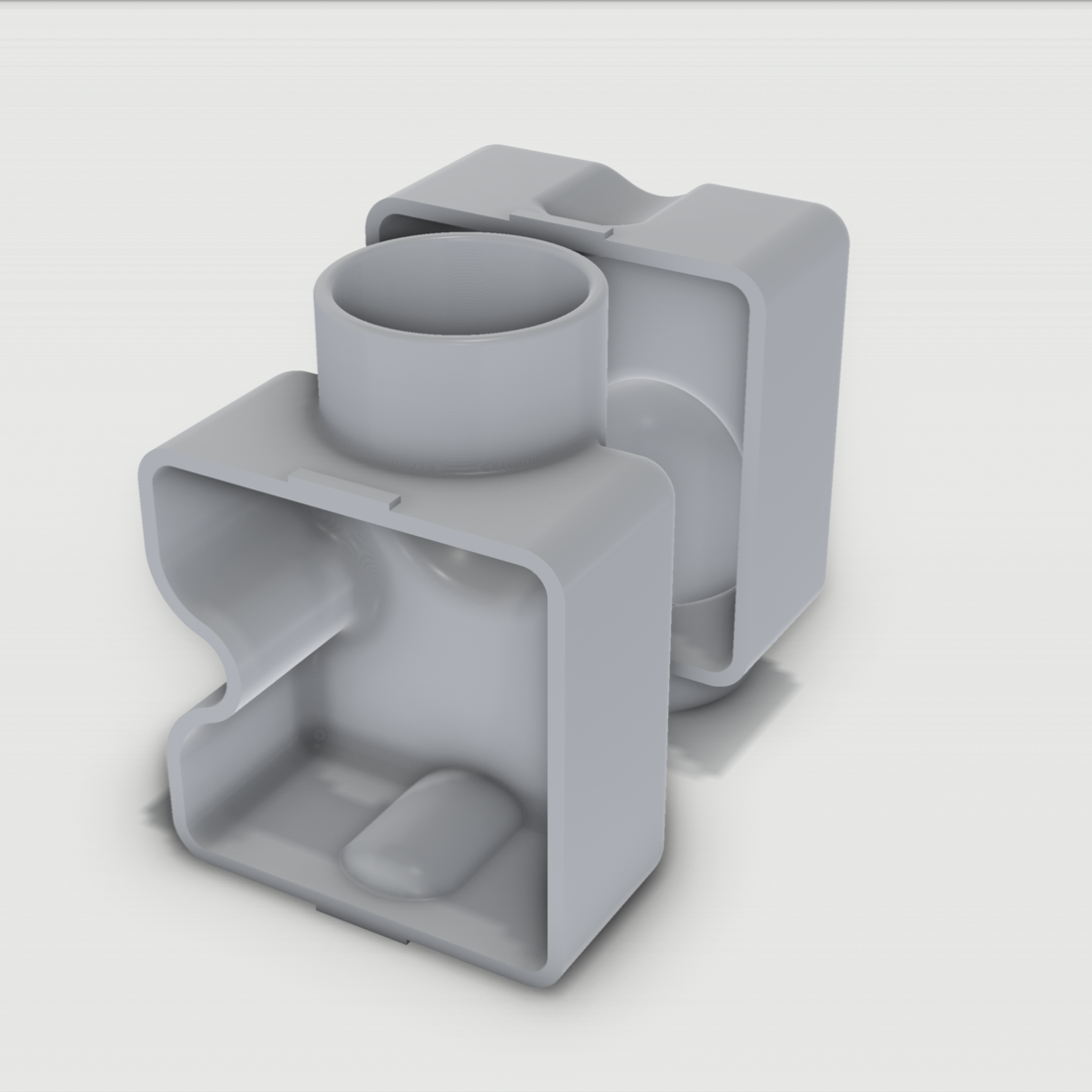 Absaugadapter passend für Festool auf Kreg – 3D-Ansicht, 3D-gedruckt von Parture