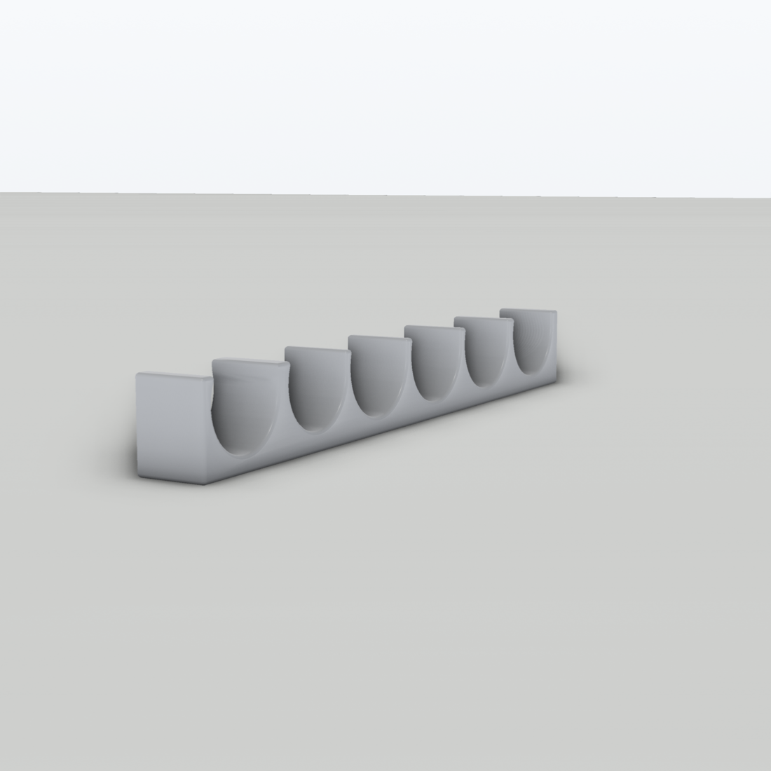 Stangenhalterung passend für Thule – 3D-Ansicht, 3D-gedruckt von Parture
