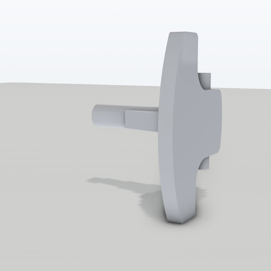 Schloss-Reparatur passend für Hymer 564 – 3D-Ansicht, 3D-gedruckt von Parture