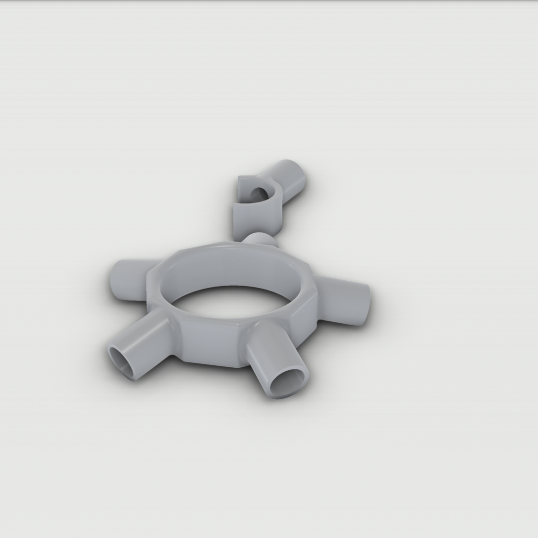 Halterung passend für Intex Poolabdeckung – 3D-Ansicht, 3D-gedruckt von Parture