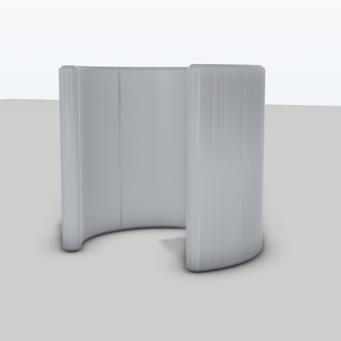Planenklemme passend für INTEX Pool – 3D-Ansicht, 3D-gedruckt von Parture