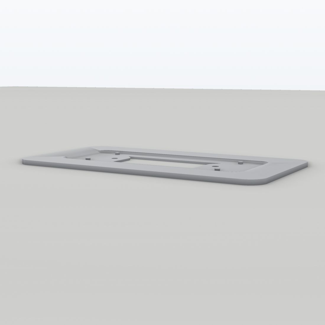 Kamerarahmen passend für UniFi G4 Doorbell – 3D-Ansicht, 3D-gedruckt von Parture