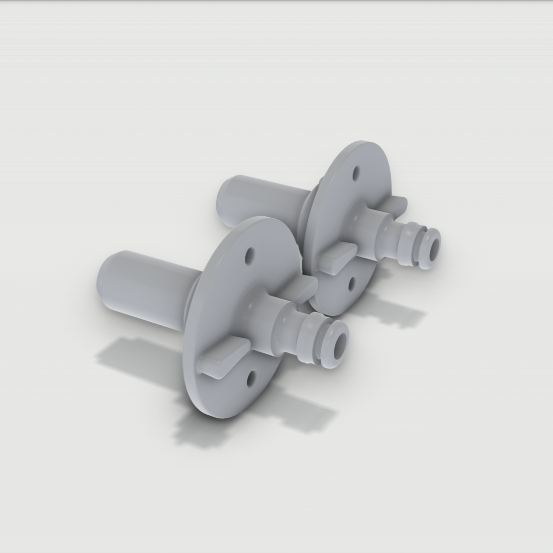 Wassertankadapter passend für Gardena und Fiamma – 3D-Ansicht, 3D-gedruckt von Parture