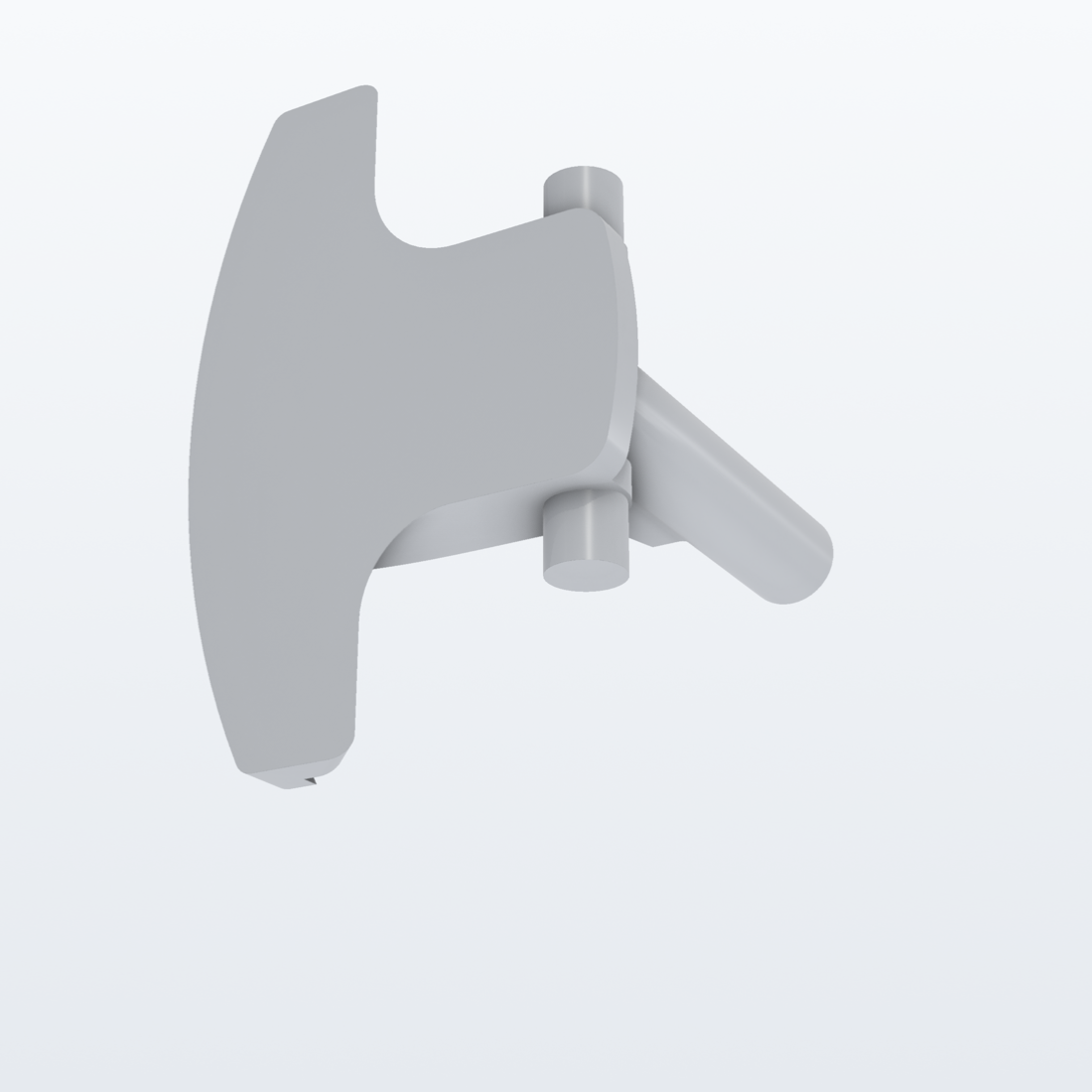 Schloss-Reparatur passend für Hymer 564 – 3D-Ansicht, 3D-gedruckt von Parture