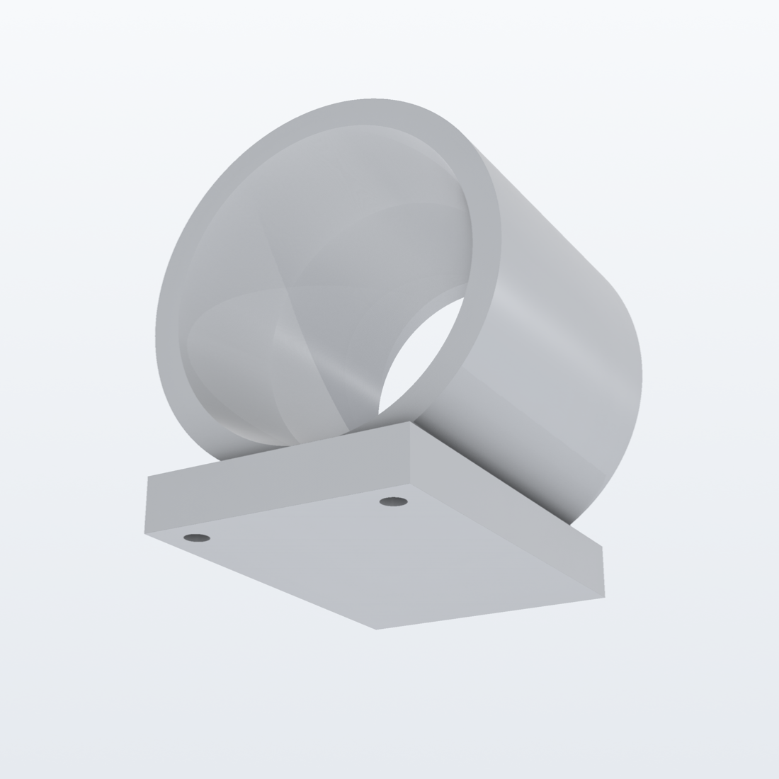Wandhaken passend für Makita DF330D – 3D-Ansicht, 3D-gedruckt von Parture