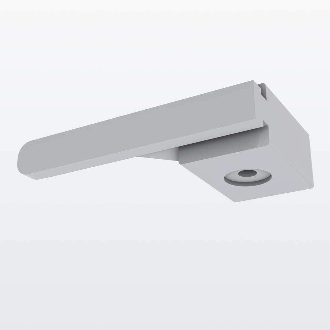 Rail clamp adapter passend für Irwin – 3D-Ansicht, 3D-gedruckt von Parture