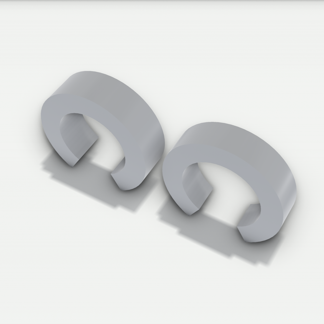 Reparatur-Clips passend für VW Golf MK4 – 3D-Ansicht, 3D-gedruckt von Parture
