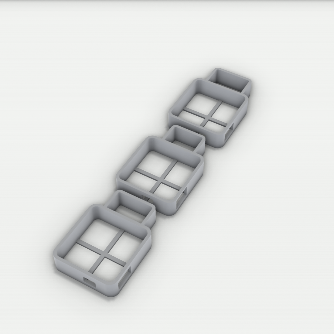 Steckdosenhalterung passend für Blink Sync Module 2 – 3D-Ansicht, 3D-gedruckt von Parture