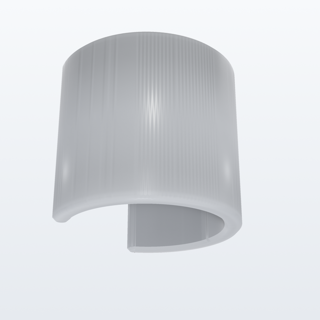 Planenklemme passend für INTEX Pool – 3D-Ansicht, 3D-gedruckt von Parture