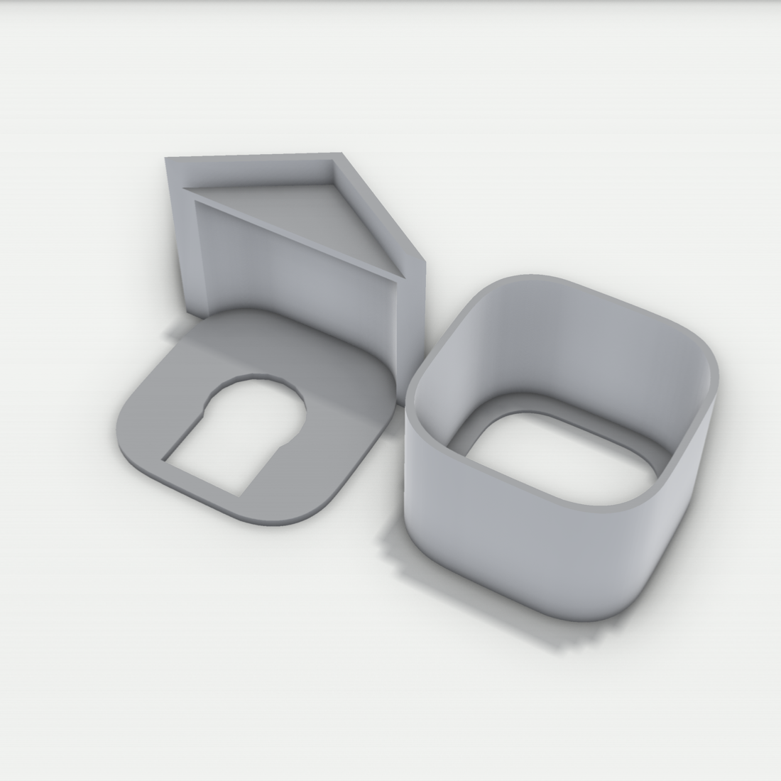Gehäuse passend für Blink Mini – 3D-Ansicht, 3D-gedruckt von Parture