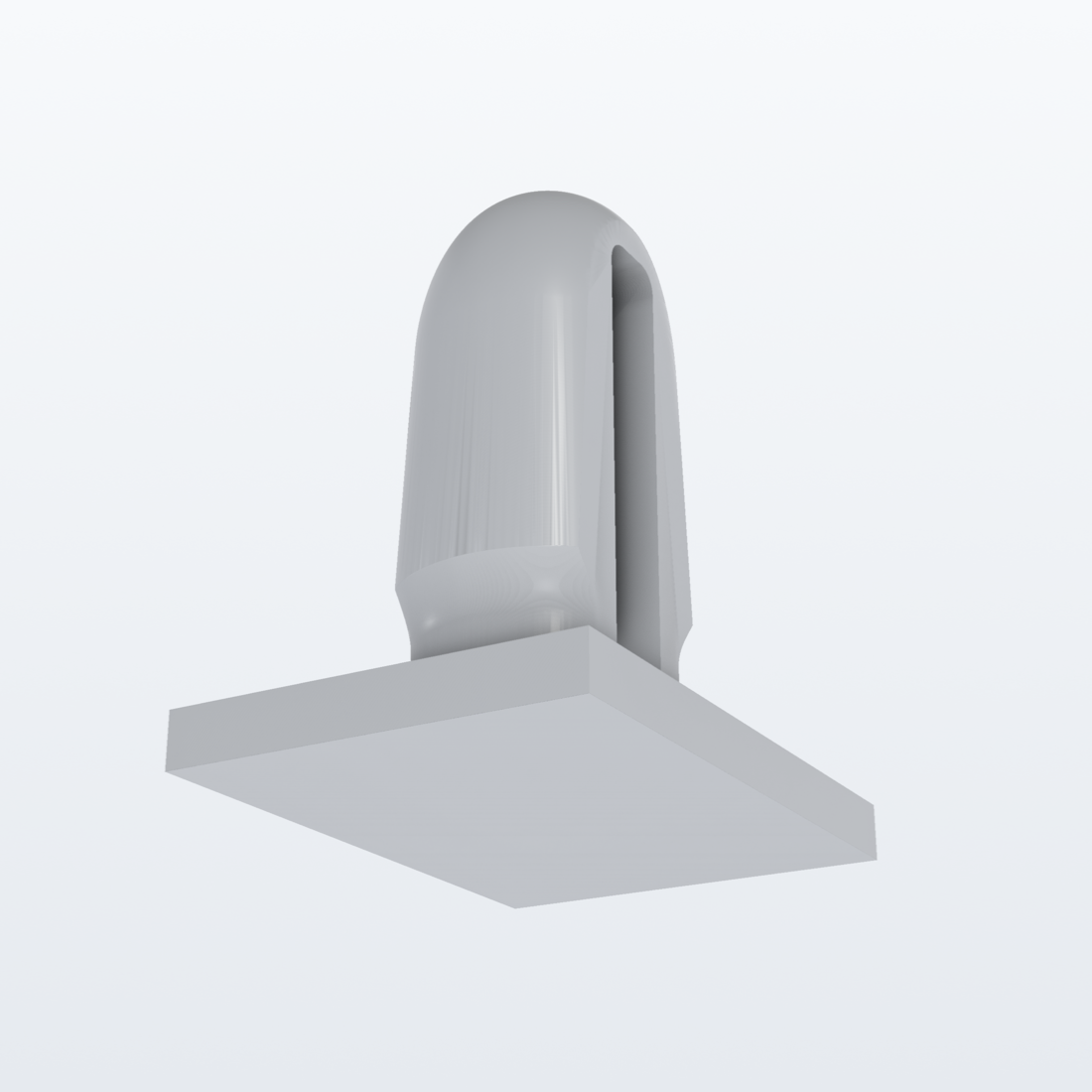 Befestigungsclip passend für Einstiegsleiste passend für – 3D-Ansicht, 3D-gedruckt von Parture