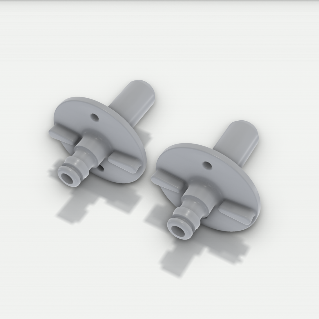 Wassertankadapter passend für Gardena und Fiamma – 3D-Ansicht, 3D-gedruckt von Parture