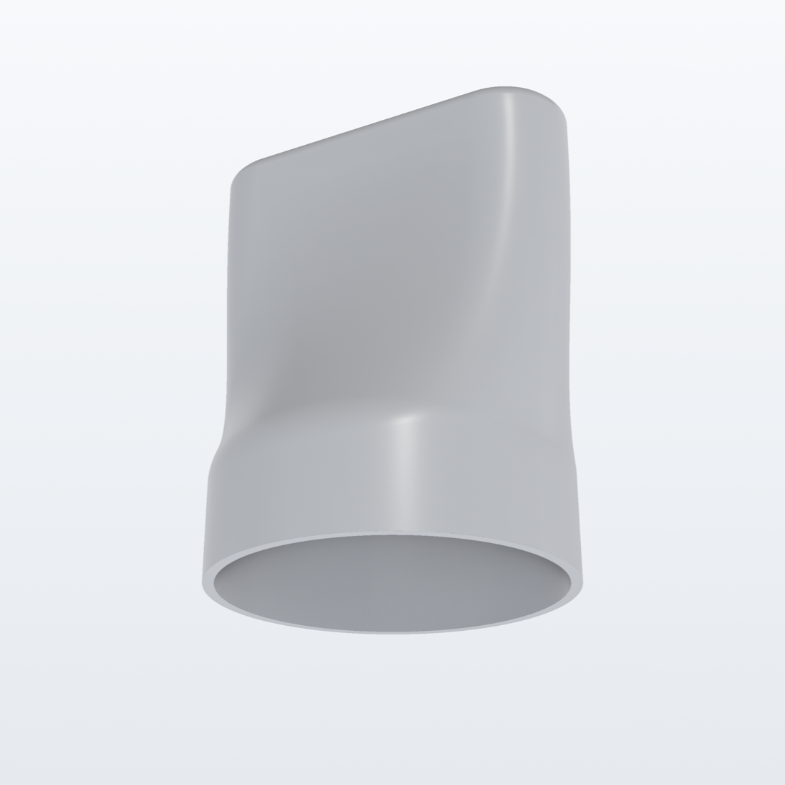 Gebläsedüse passend für Milwaukee M18 Gebläse – 3D-Ansicht, 3D-gedruckt von Parture