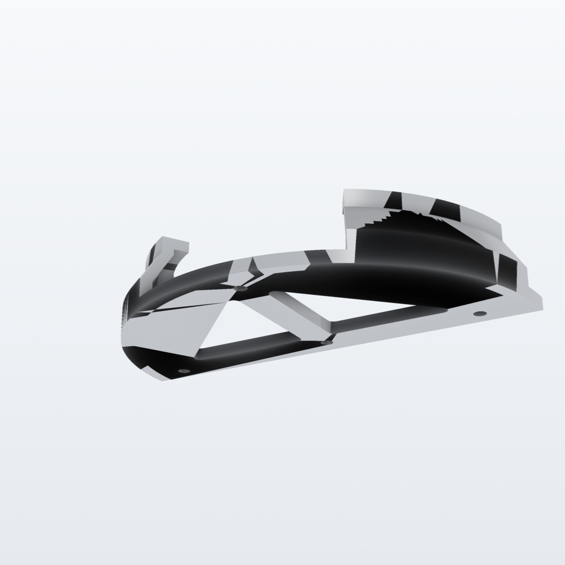Halterung passend für Festool ETS EC 125 Schleifer – 3D-Ansicht, 3D-gedruckt von Parture