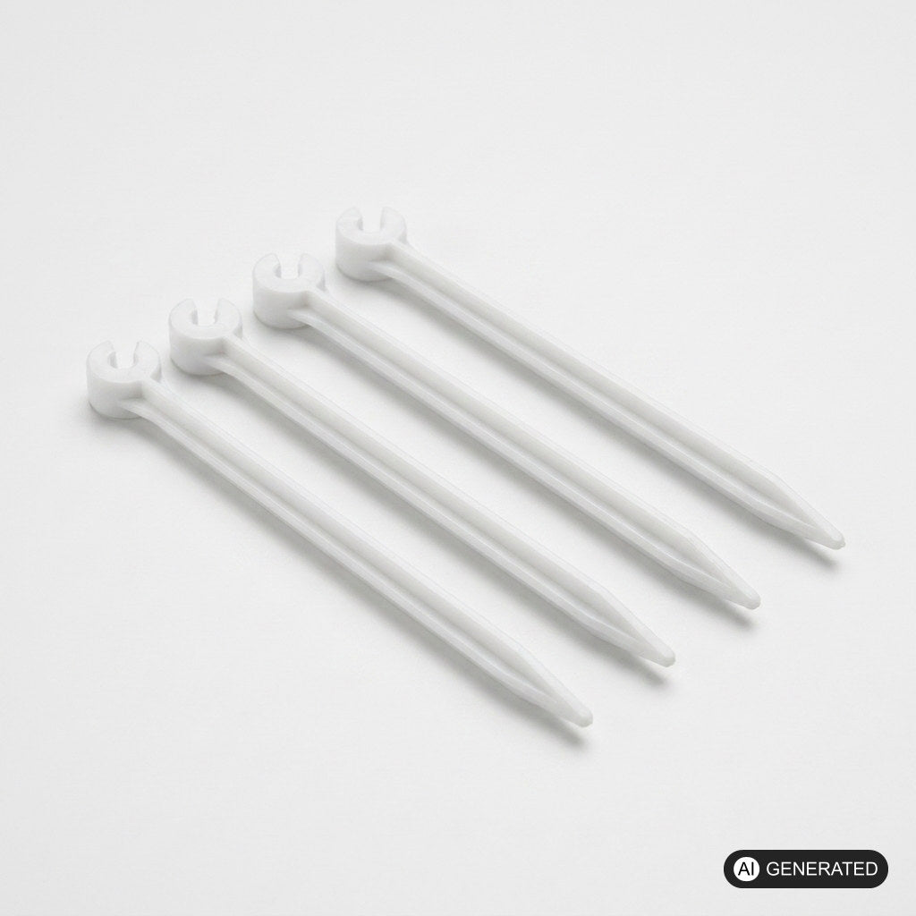 25x Micro Drip System Rohr Halterung passend für Gardena - 4,6 mm Verteilerrohr