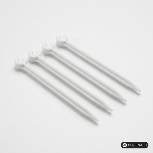 25x Micro Drip System Rohr Halterung passend für Gardena - 4,6 mm Verteilerrohr