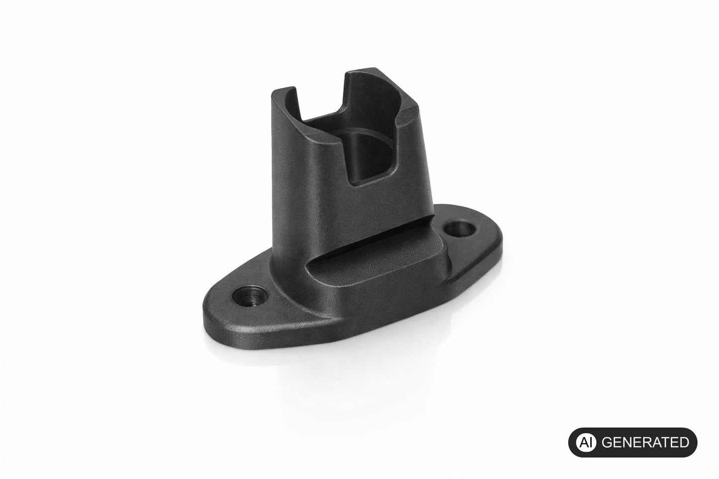 2in1 Halter passend für Fanatec QR2 Lenkrad Quick Release Aluprofil / Wallmount