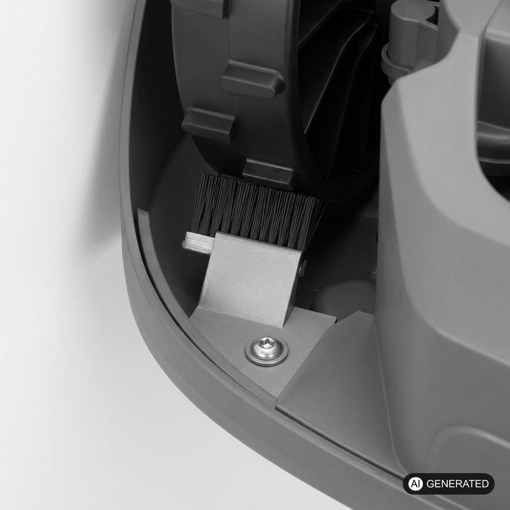 2x Bürstenhalter passend für Gardena Sileno Husqvarna Automower R100/R130