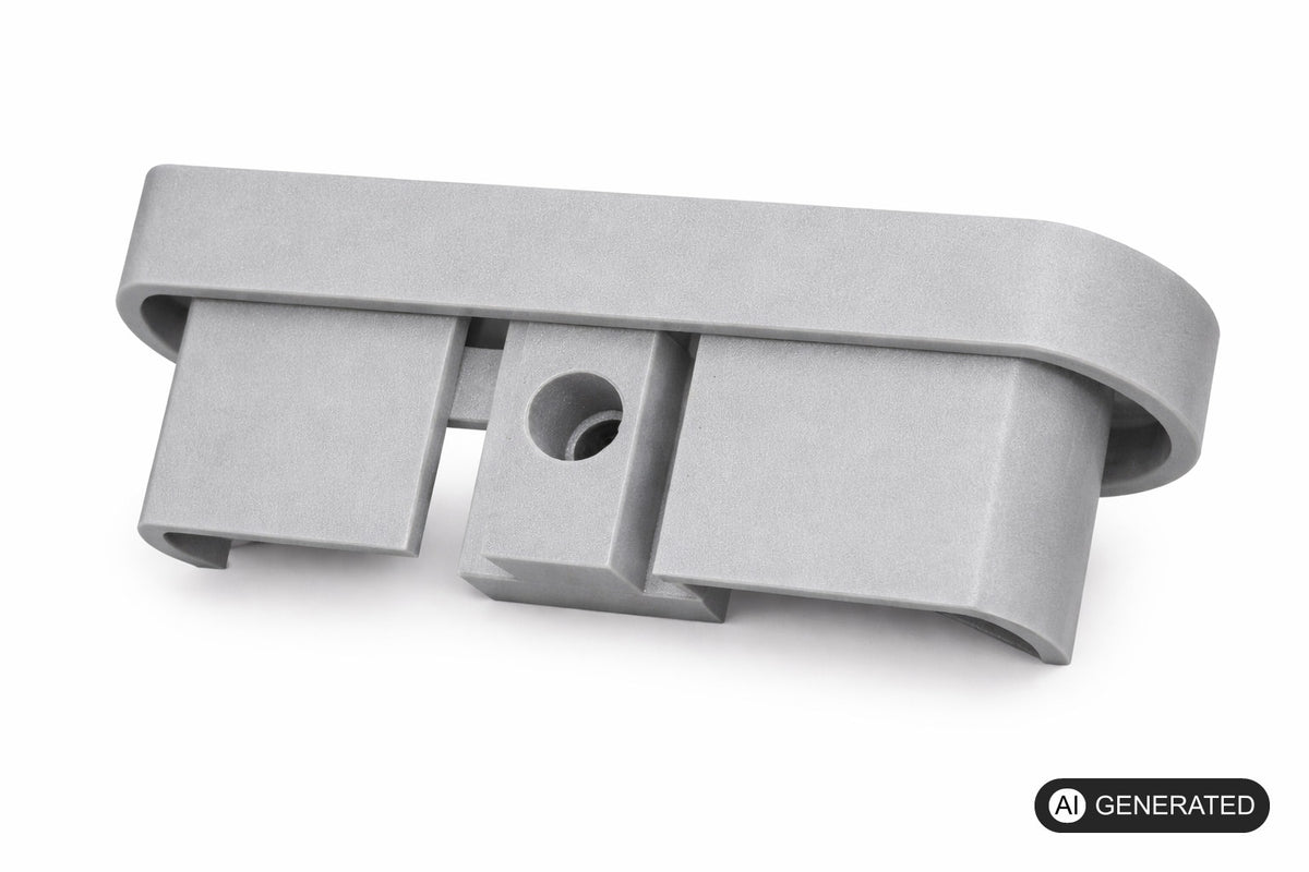 2x Ersatz Endkappe passend für IKEA Kvartal 3-Läufig Gardinenschiene Abdeckkappe