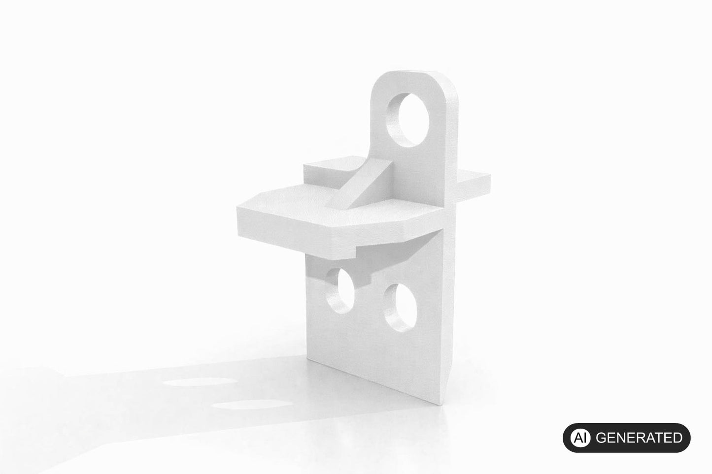 2x Ersatz Zugstangenbefestigung passend für IKEA Kvartal Laufleiste