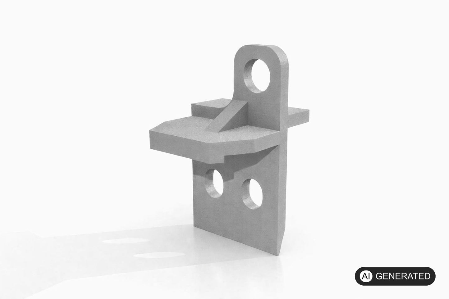 2x Ersatz Zugstangenbefestigung passend für IKEA Kvartal Laufleiste