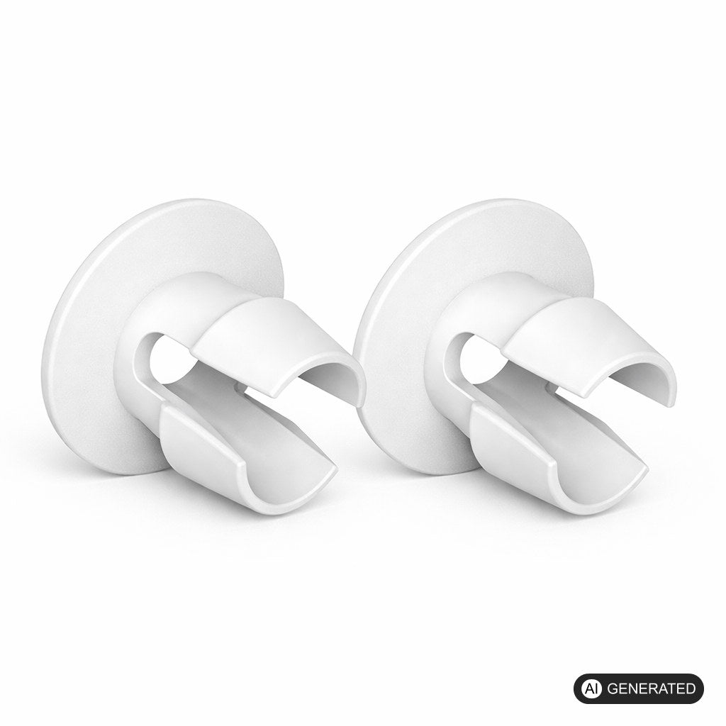 2x Gelenkbuchse passend für Bremshey Dinett Gerlinol Servierwagen Weiss Ersatz