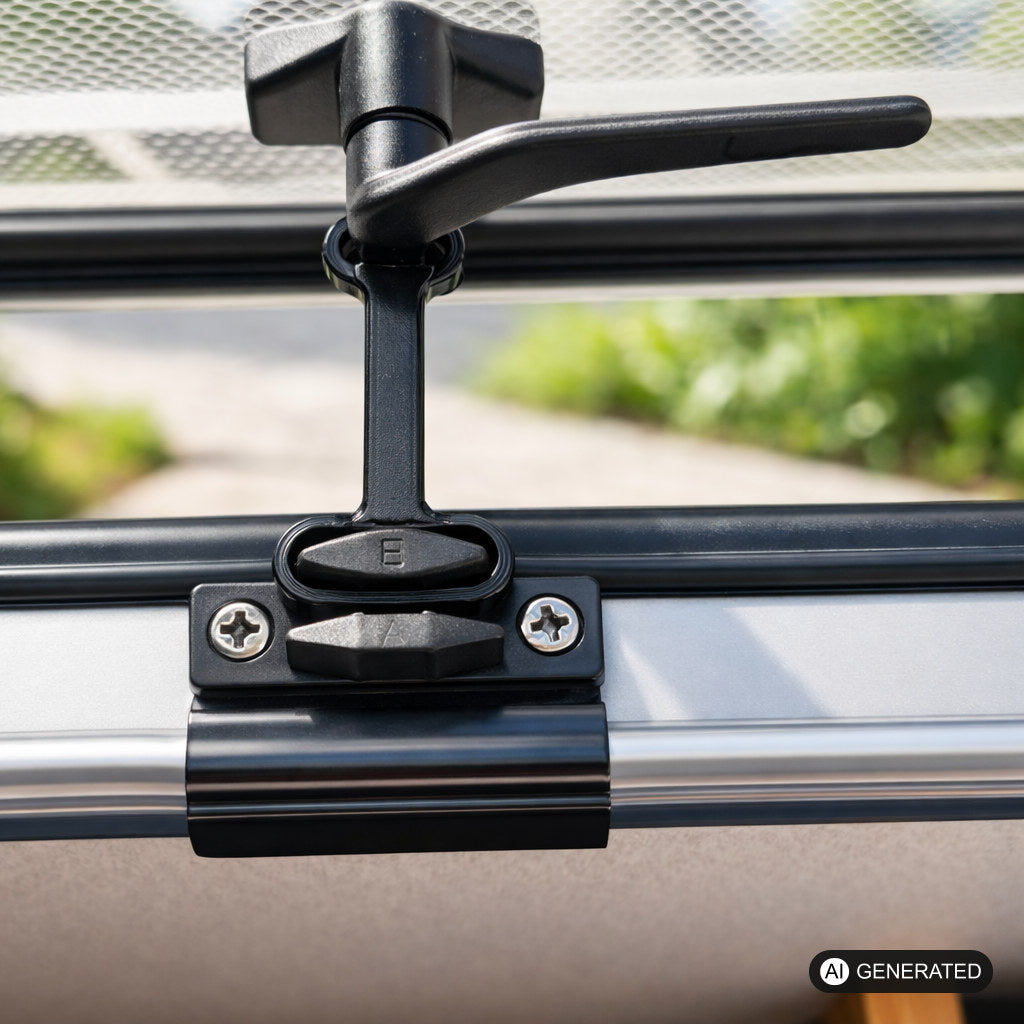 4x Fensterlüftungsstützen passend für Polyplastic Fenster Wohnwagen Wohnmobil