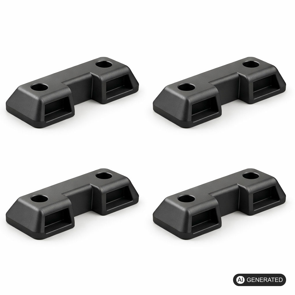 4x Halterung kompatibel mit Bosch Werkzeugkiste L-Boxx