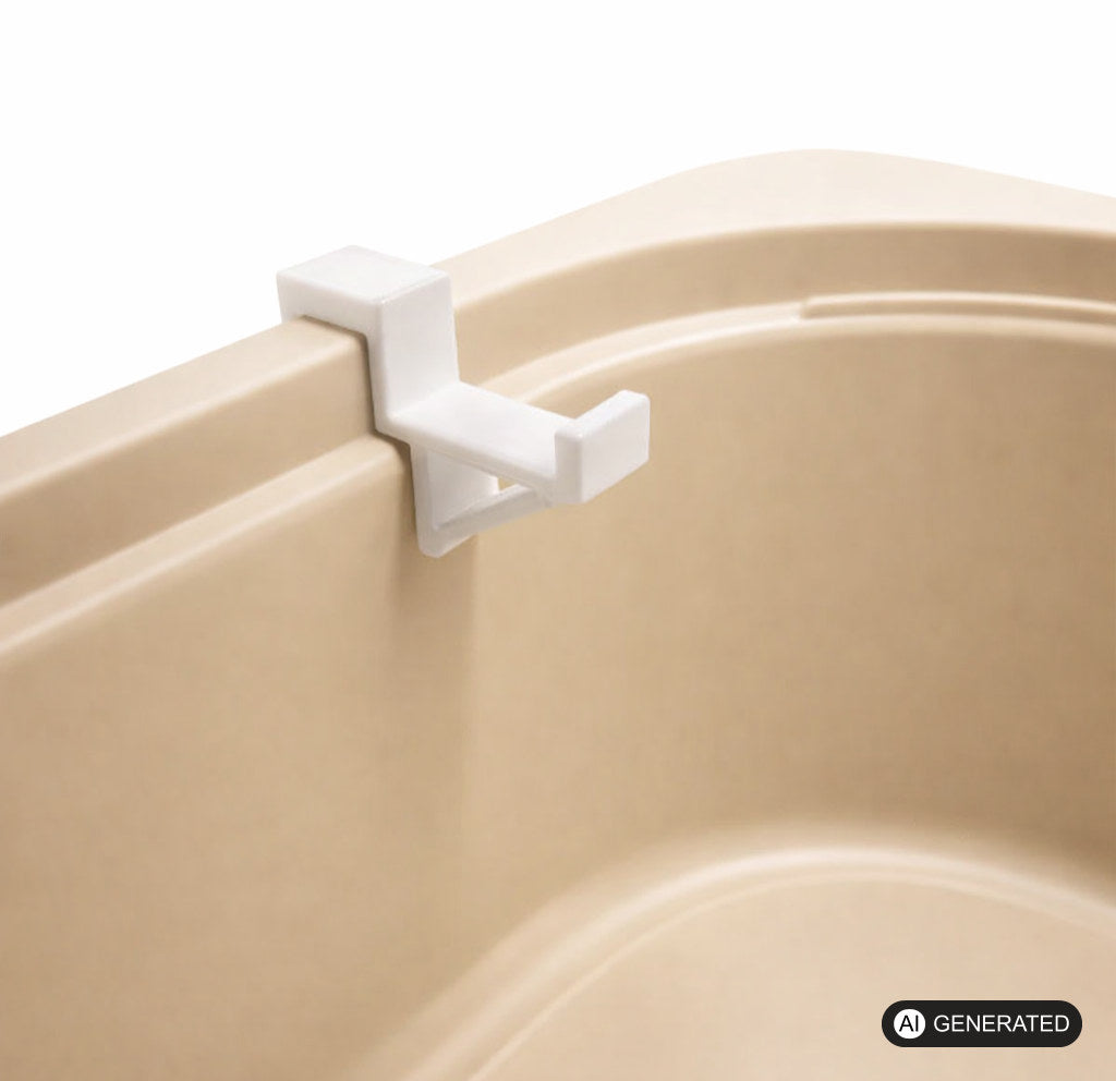 4x Halterung kompatibel zum Stapeln von IKEA TROFAST Boxen Regal Winkel Clips