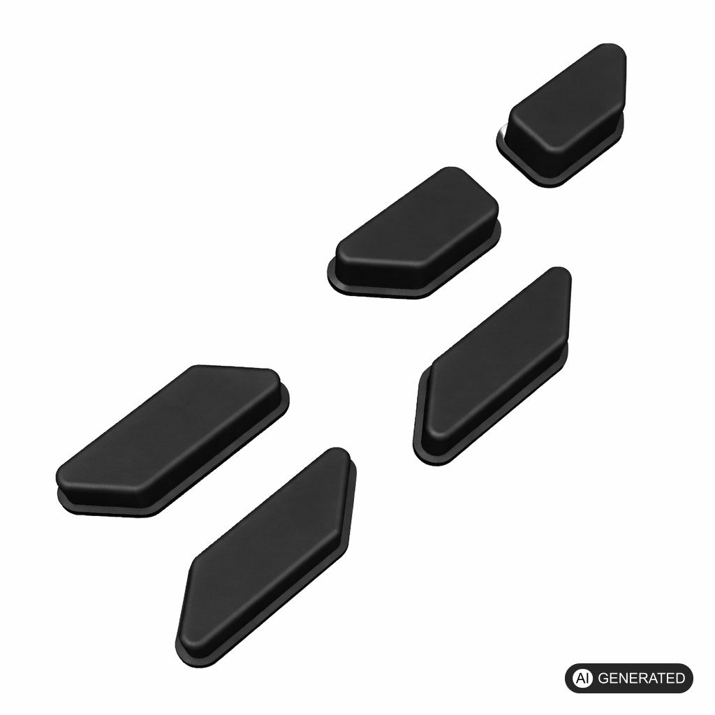 5 Ersatz Knöpfe passend für Garmin Edge 520 (E52) Fahrradcomputer Rennrad