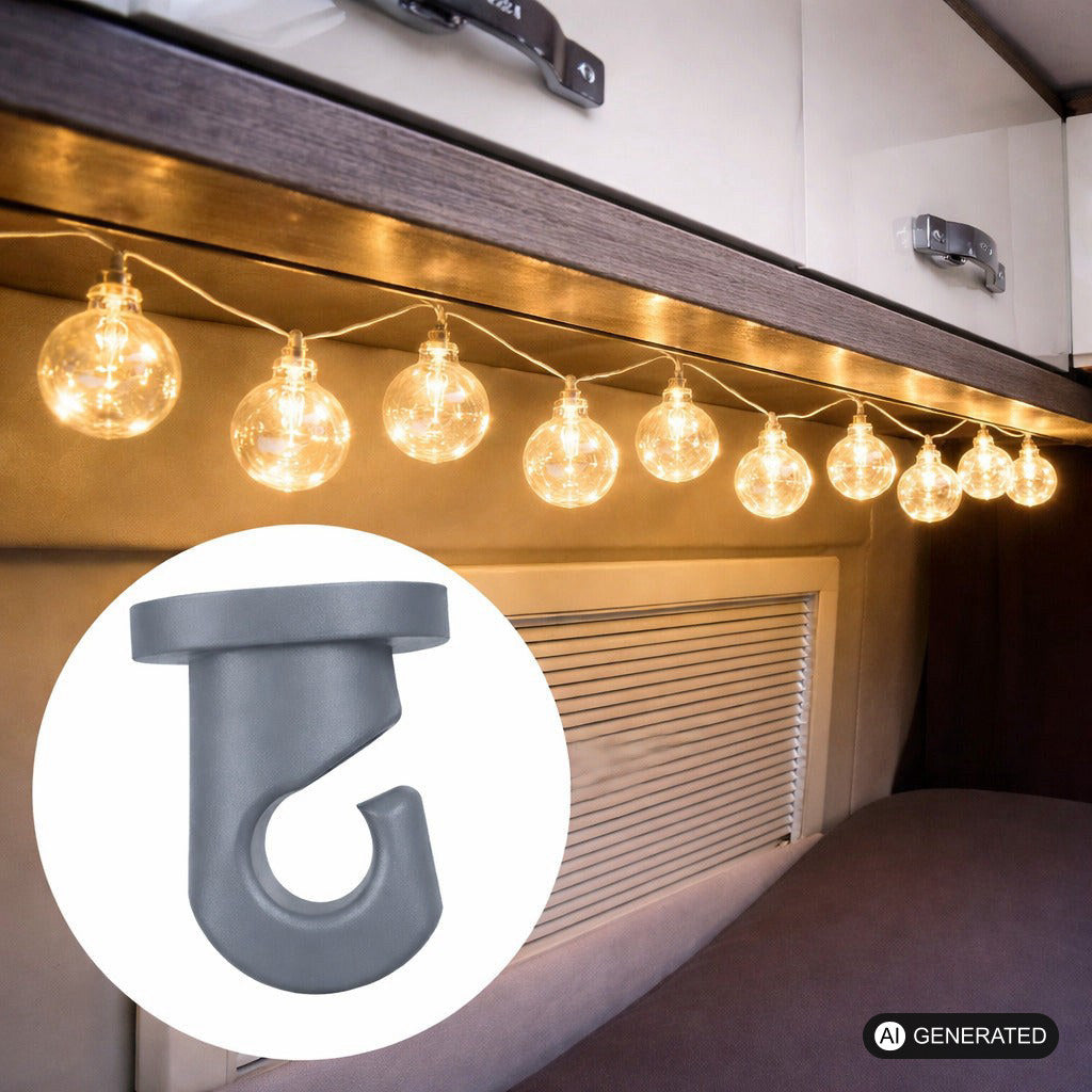 5x Haken passend für Dometic Lichtleiste Wohnwagen Zubehör Parture