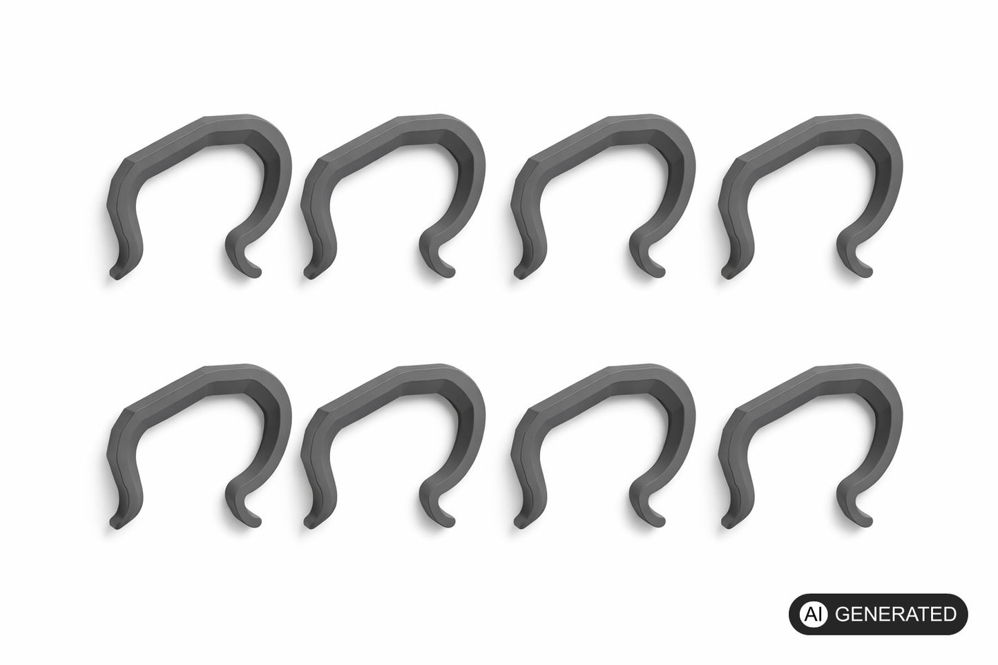 8x Clip 75mm Poolabdeckung Plane passend für  Intex Ultra XTR Pool Zubehör Klammer