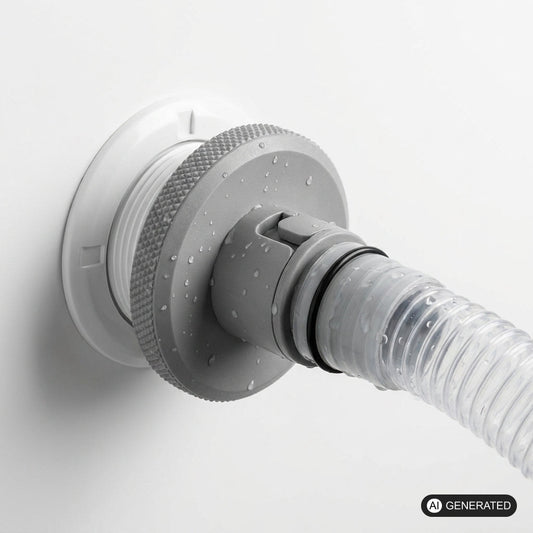 Bajonett-Adapter passend für Intex Pool, EU-Gewinde, passend für Intex Poolzubehör