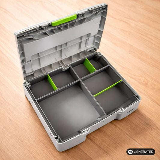 Boxen Einsätze passend für FESTOOL Systainer SYS 3 - M 112 - T-LOC