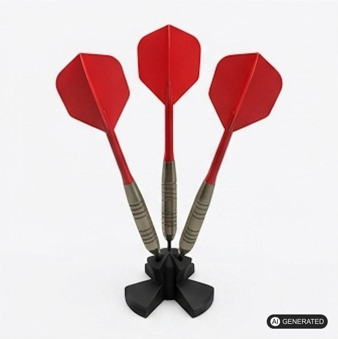 Dartpfeilhalter Dartpfeil Ständer Dart Halter 3 Soft- & Steeldarts