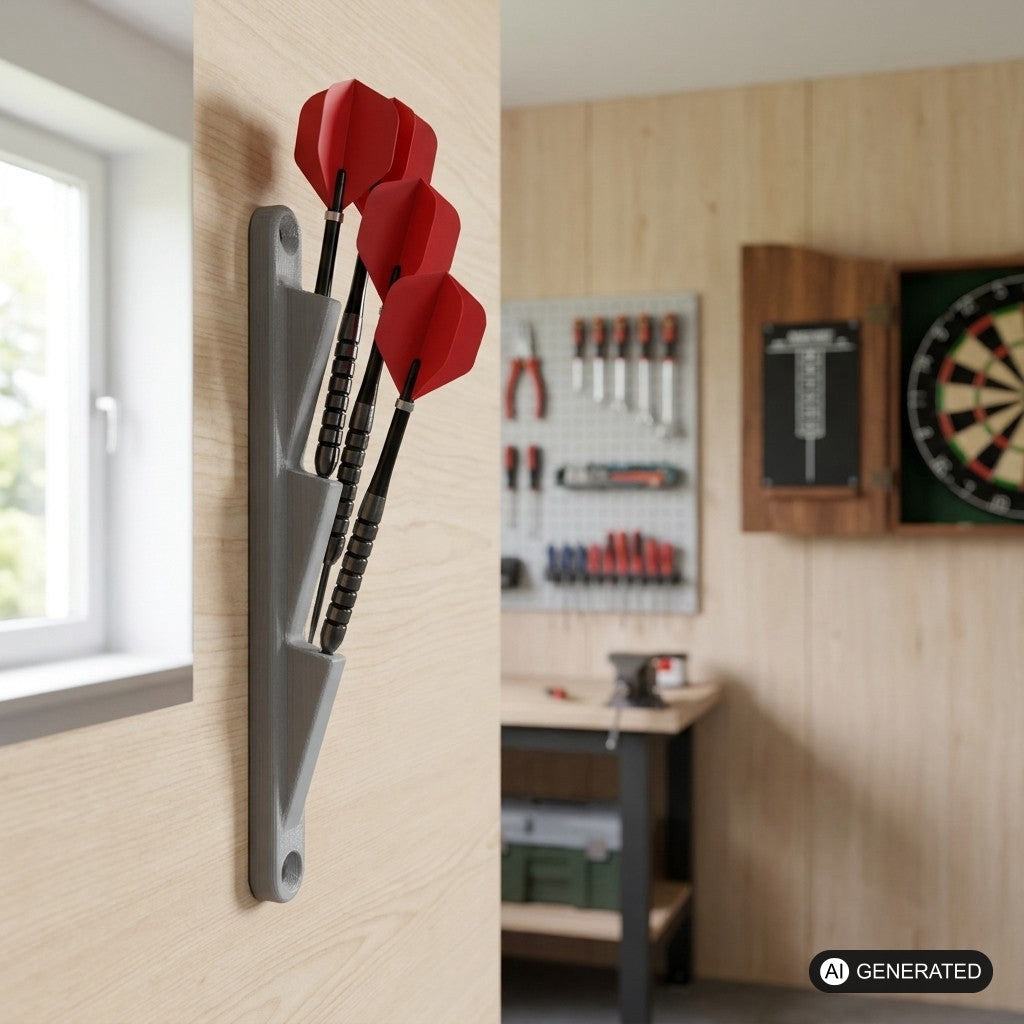 Dartpfeilhalter Wandhalter 3 Darts (22 Farben)