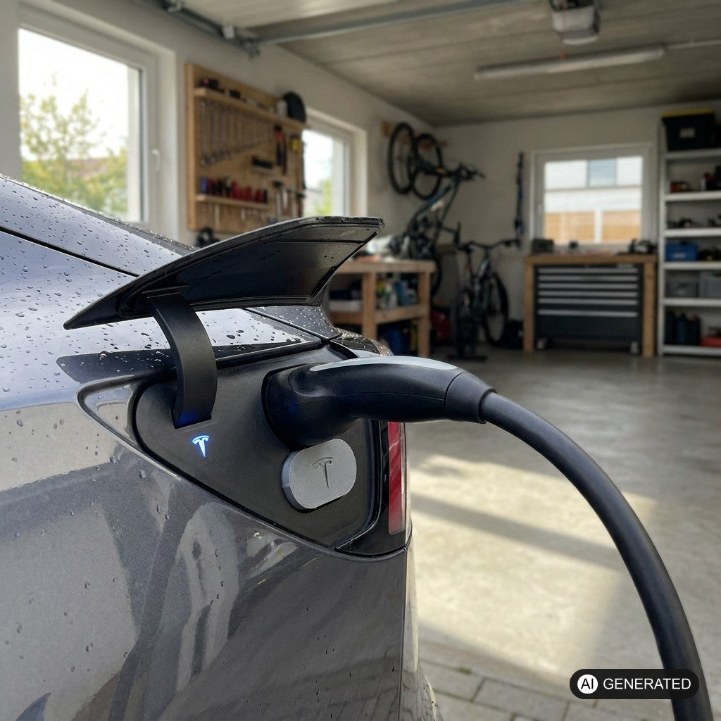 DC Schutzkappe Ladeanschluss Port Deckel passend für Tesla Model 3/X/Y/S