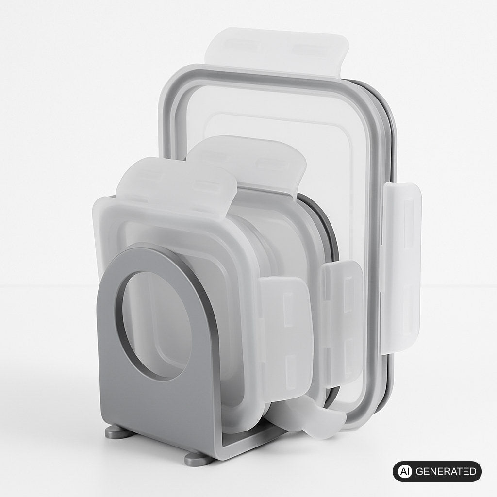 Deckelhalter passend für Tupperware Organizer Schrank beliebig erweiterbar