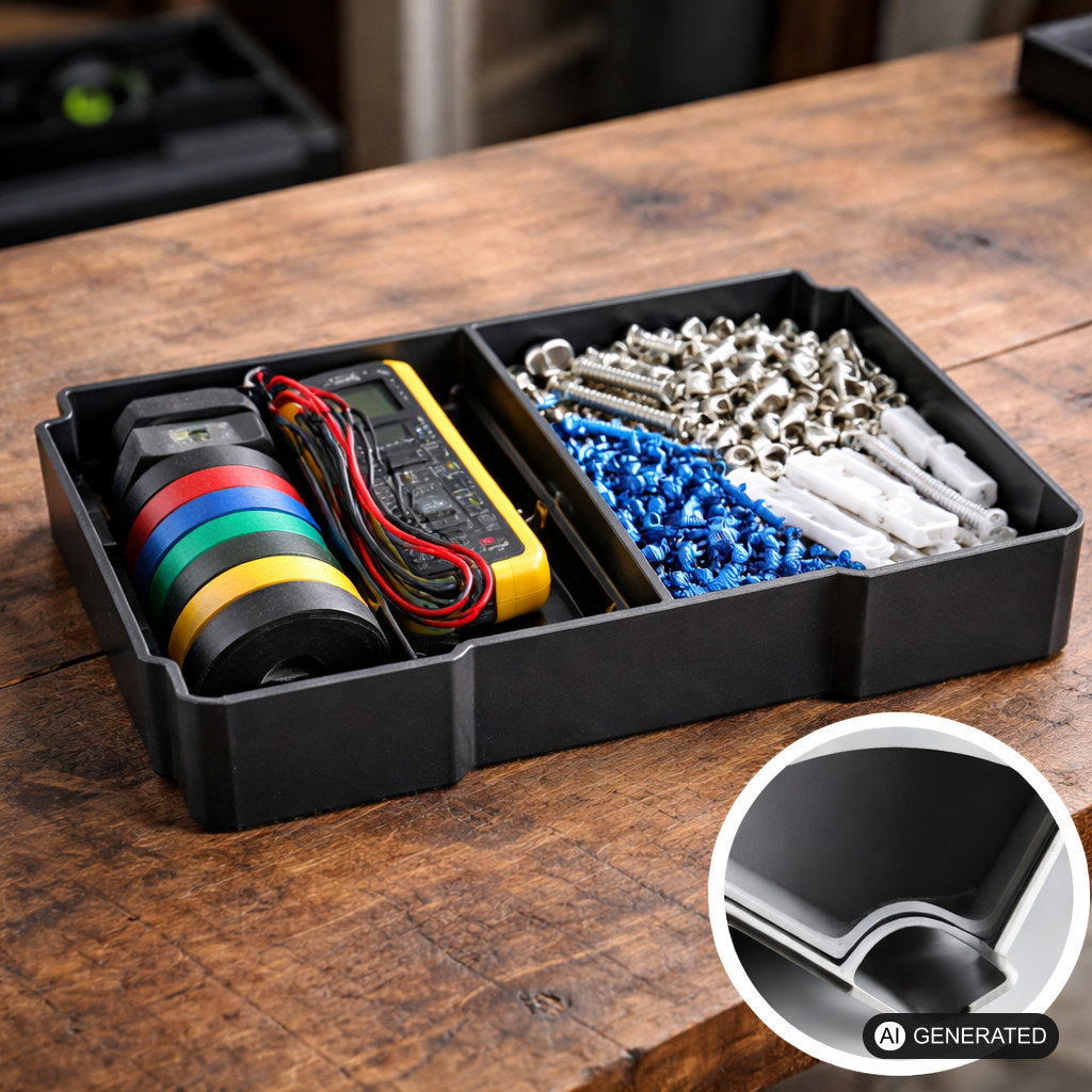 Einsatz passend für Festool Tanos Systainer SYS Mini TL T-Loc Koffereinlage