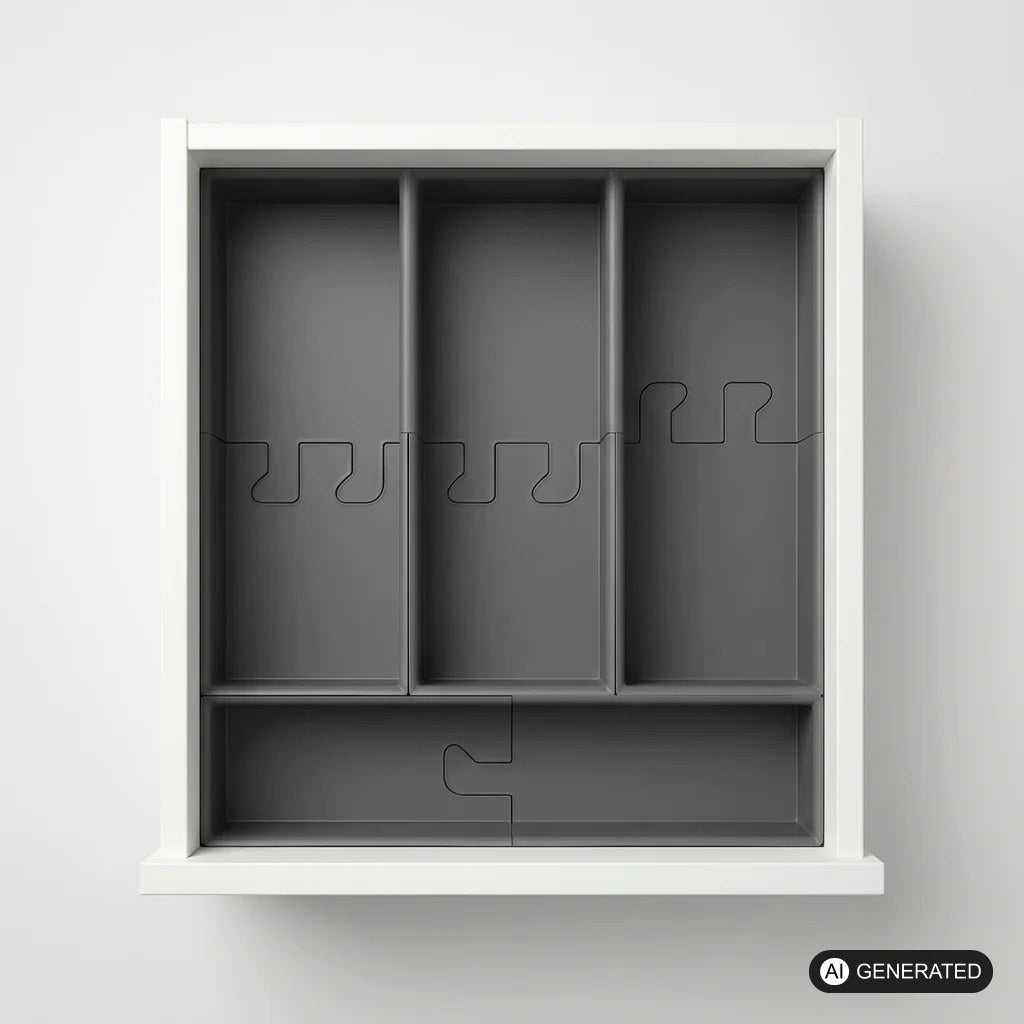 Einsatz passend für IKEA KALLAX Schubladen Organizer Sortieren