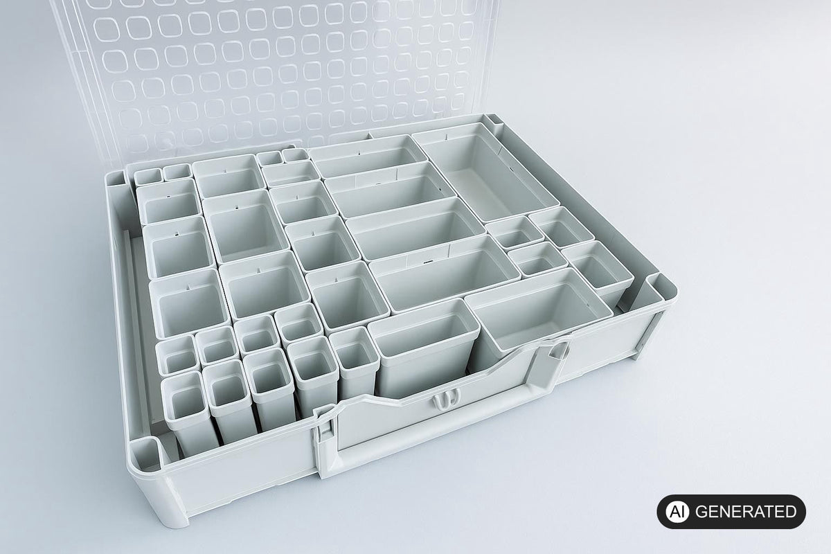 Einsatzboxen passend für FESTOOL Systainer Organizer Koffer - Boxen von Parture