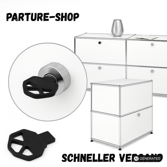 Ersatz Schlüssel von Parture - passend für USM Haller Möbel Systemmöbel NEU