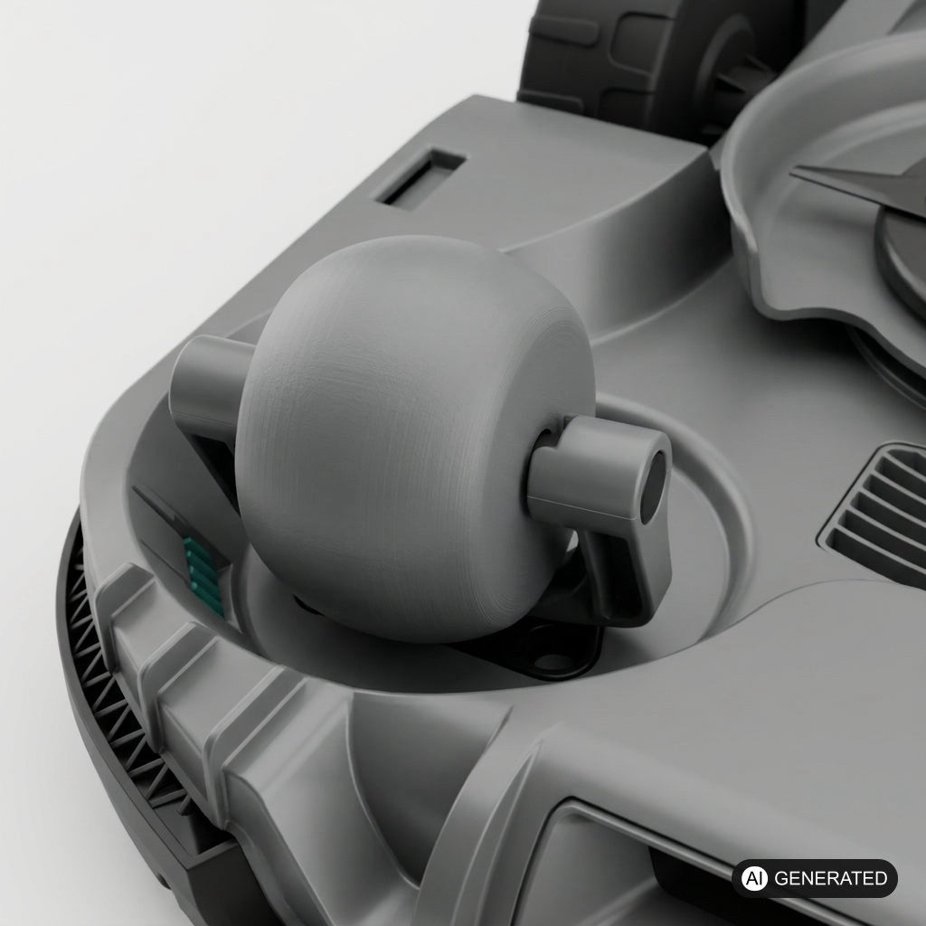 Ersatzrad kompatibel mit Bosch Indego 400 Connect Mähroboter