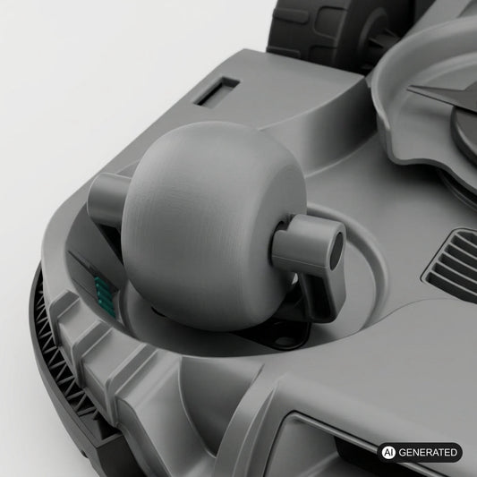 Ersatzrad kompatibel mit Bosch Indego 400 Connect Mähroboter