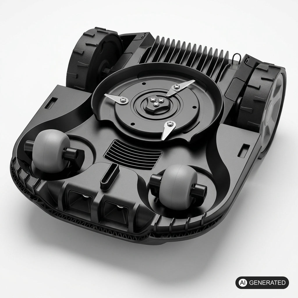 Ersatzrad kompatibel mit Bosch Indego 400 Connect Mähroboter