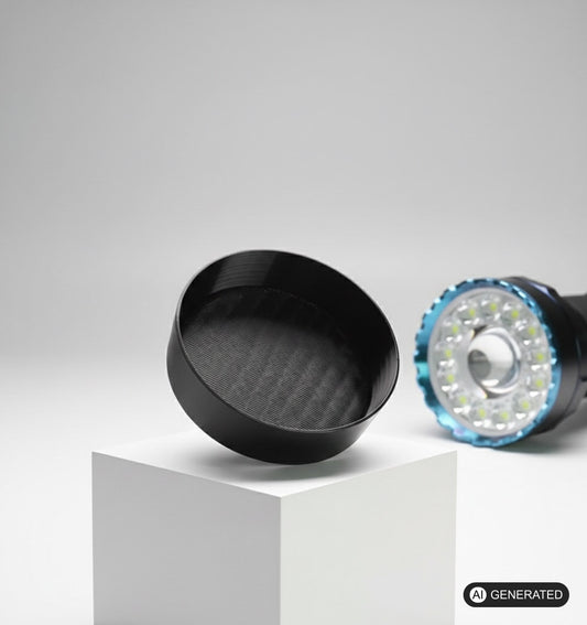 Ersatzteil Schutzkappe kompatibel mit Olight X7R Marauder 2 LED-Taschenlampe