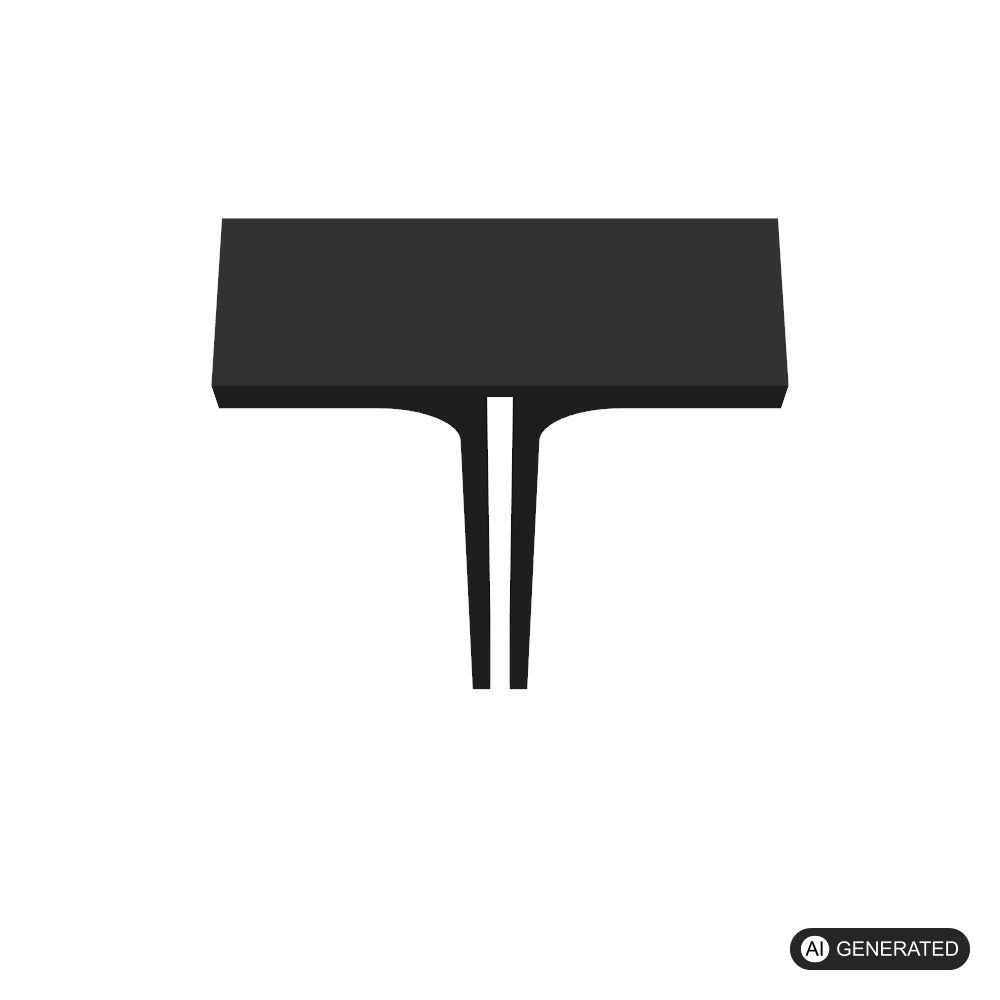 Fuß passend für Ikea Skadis Lochplatte, wandbohrfreie Installation