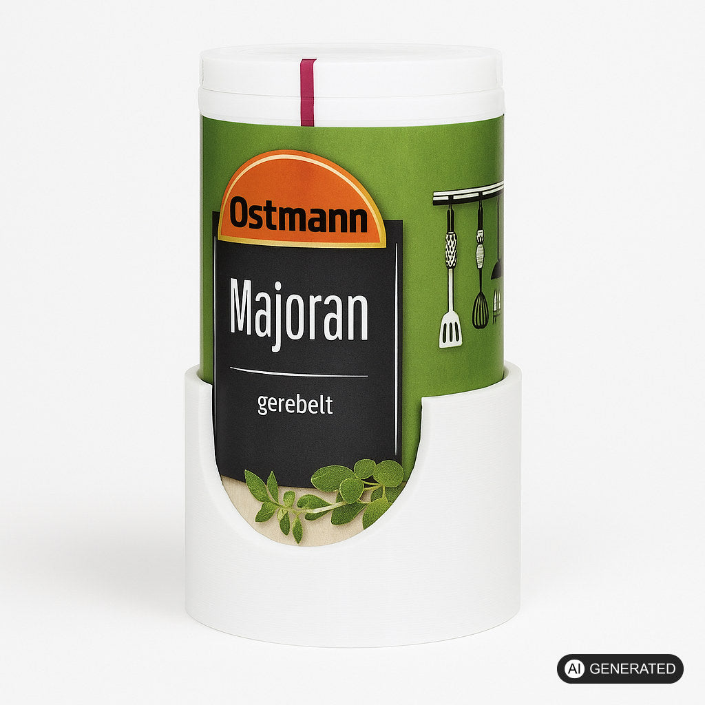 Gewürzhalter passend für Ostmann  Wand Regal Küche Organizer Gewürzregal Halter