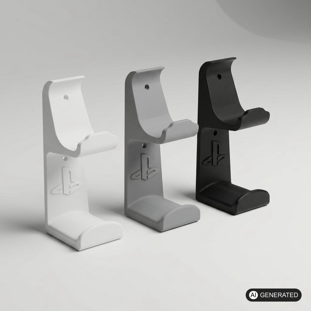 Halter / Ständer passend für PS5 Controller - 3D Druck Zubehör