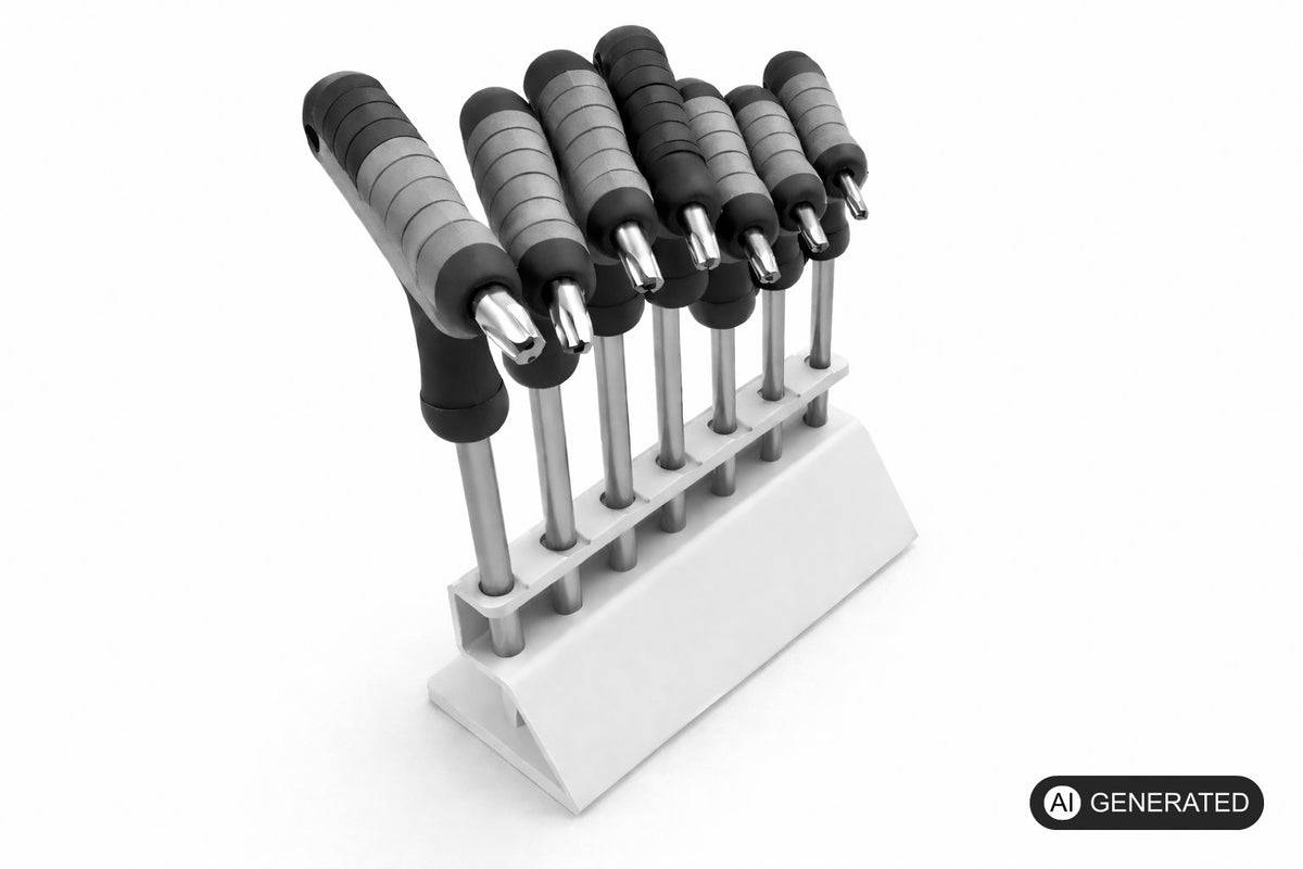 Halter für Inbusschlüssel/Torx-Schlüssel kompatibel mit Parkside/Powerfix